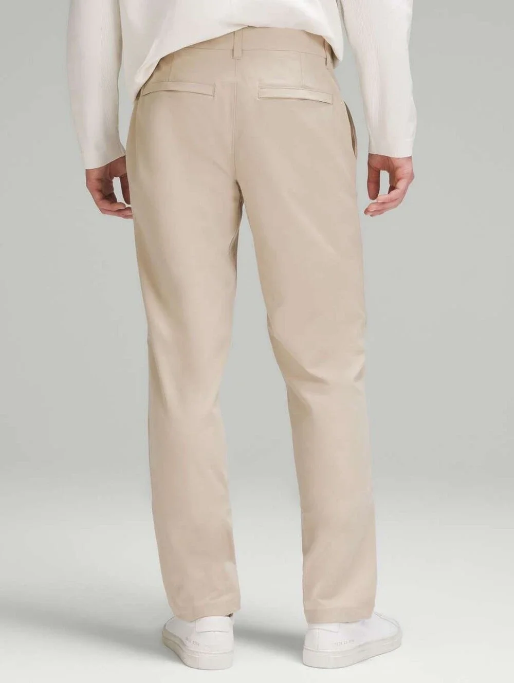 Lululemon ABC Classic Fit 28” Warpstreme Trench Khaki Trouser Size 34